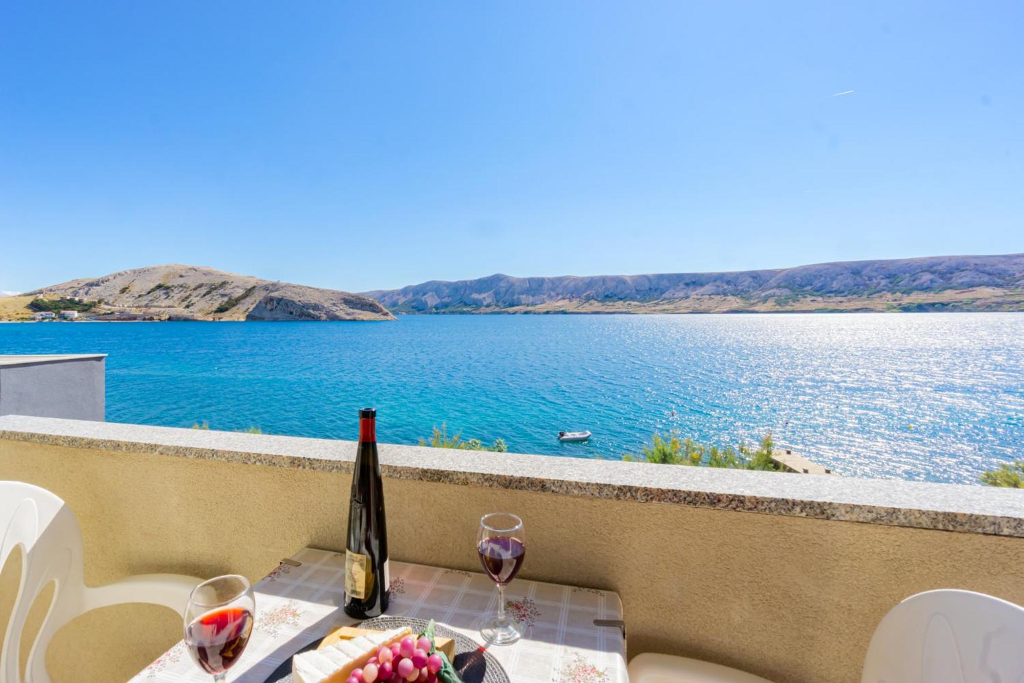 شقة Galinec With Mountain And Seaview ميتغنا الغرفة الصورة